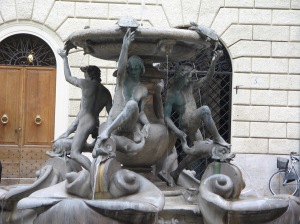 Fontana delle tartarughe, Piazza Matte