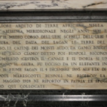 Iscrizione don Eugenio Ruspoli, Santa Maria in Ara Coeli